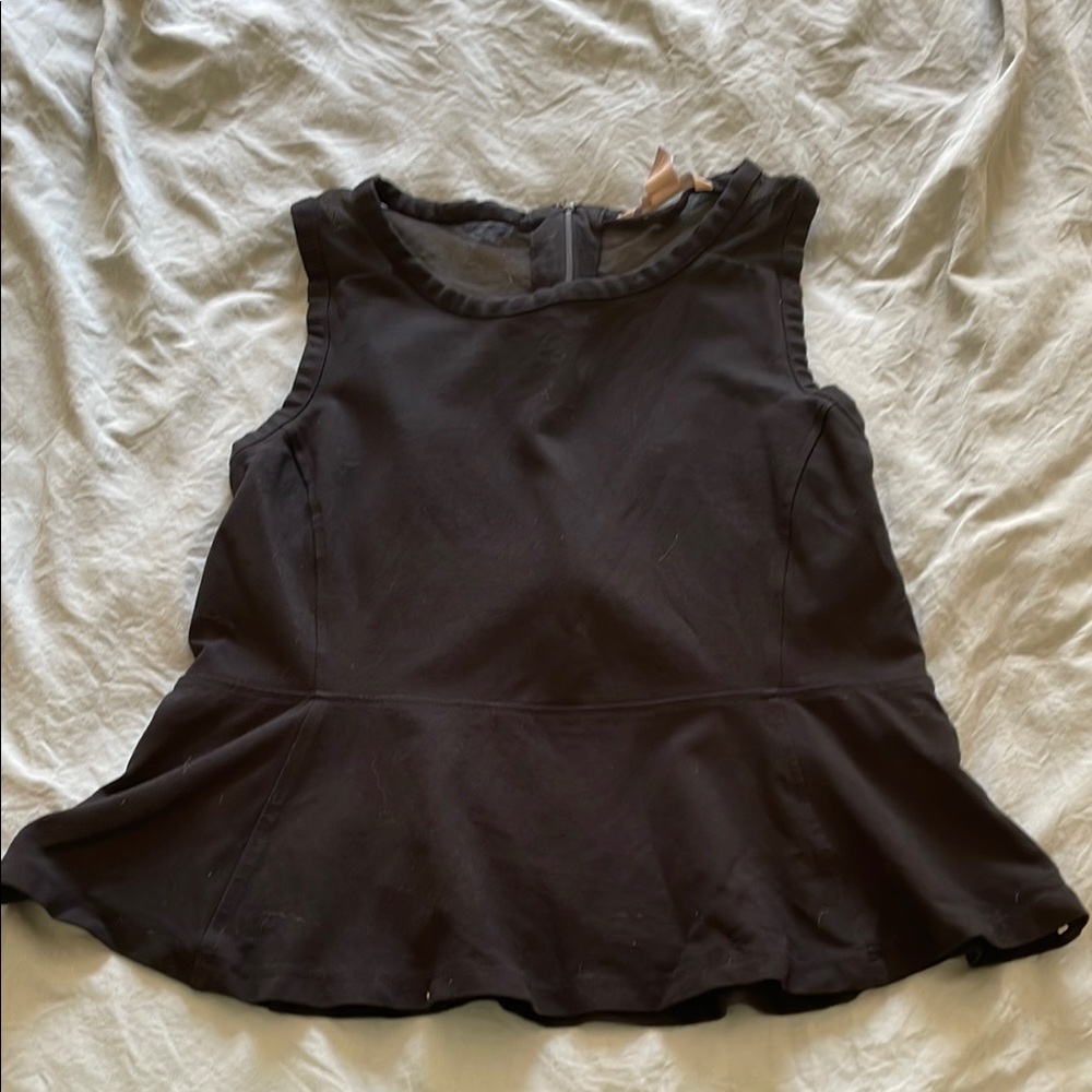 Elegant Black Sleeveless Top